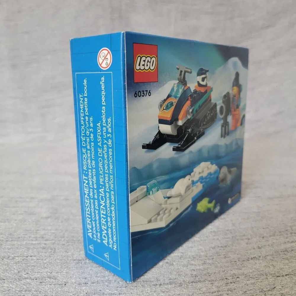 Lego City 60376 Arctic Snowmobile